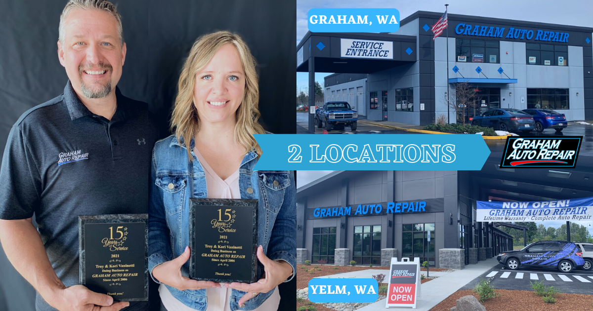 Graham Auto Repair serving in 2 locations: Graham, WA and Yelm, WA